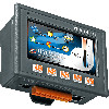 4.3 Touch HMI Device with 2 x RS-232/RS-485, Ethernet (PoE), RTC, USB Download Port and Rubber KeypadICP DAS